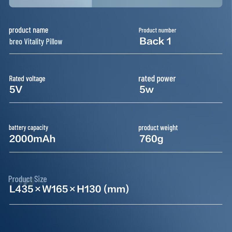 Массажная подушка с подогревом BeRelax для нескольких зон