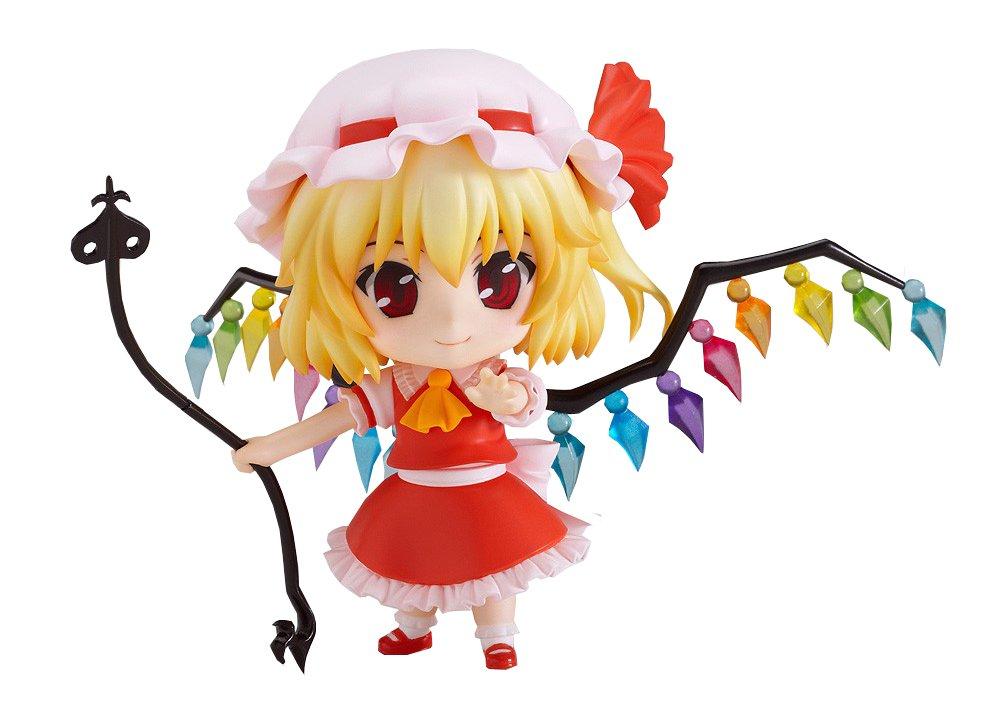 Nendoroid Touhou Project Flandre Scarlet Approximately 100mm ABS PVC Painted Movable Figure with Special Pedestal Included Non-scale &