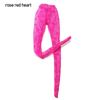 Bottom Sock Elestic Legging Doll Silk Stockings Dolls Accessories Love Heart Pattern Toy Pant Hose