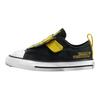 Трансформеры x Chuck Taylor All Star EasyOn Низкие TD Кроссовки для малышей Бамблби Черные Желтые Красные A11661C