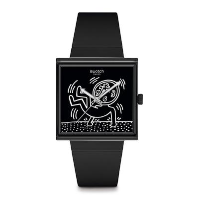 Часы BREAK LOOSE SO34Z103 черные [Swatch]