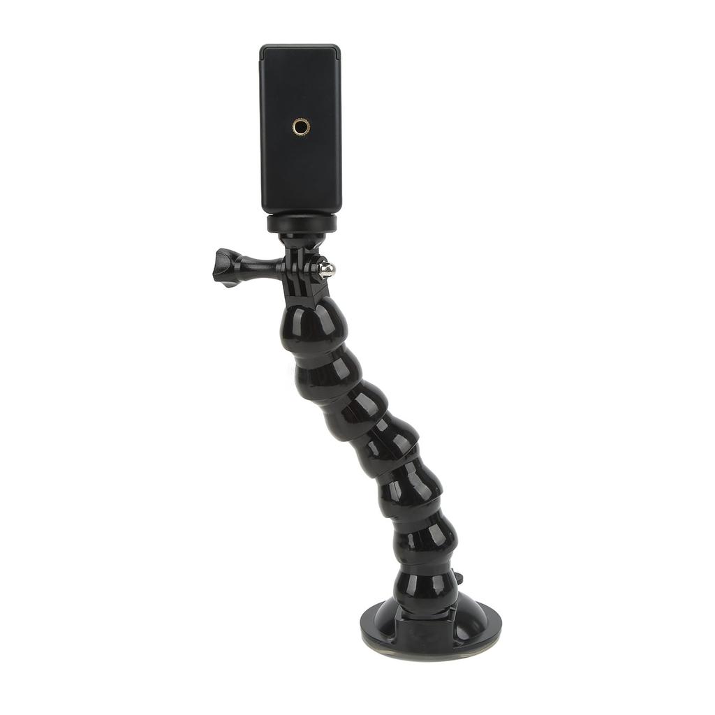 Flexible Gooseneck Extension Suction Cup Car Mount Holder with Phone Holder for Action Camera