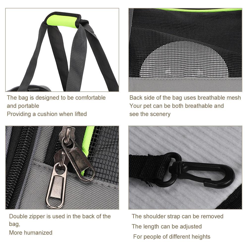 Портативная складная сумка-переноска для собак и кошек, дышащая дорожная сумка, прозрачная космическая капсула астронавта