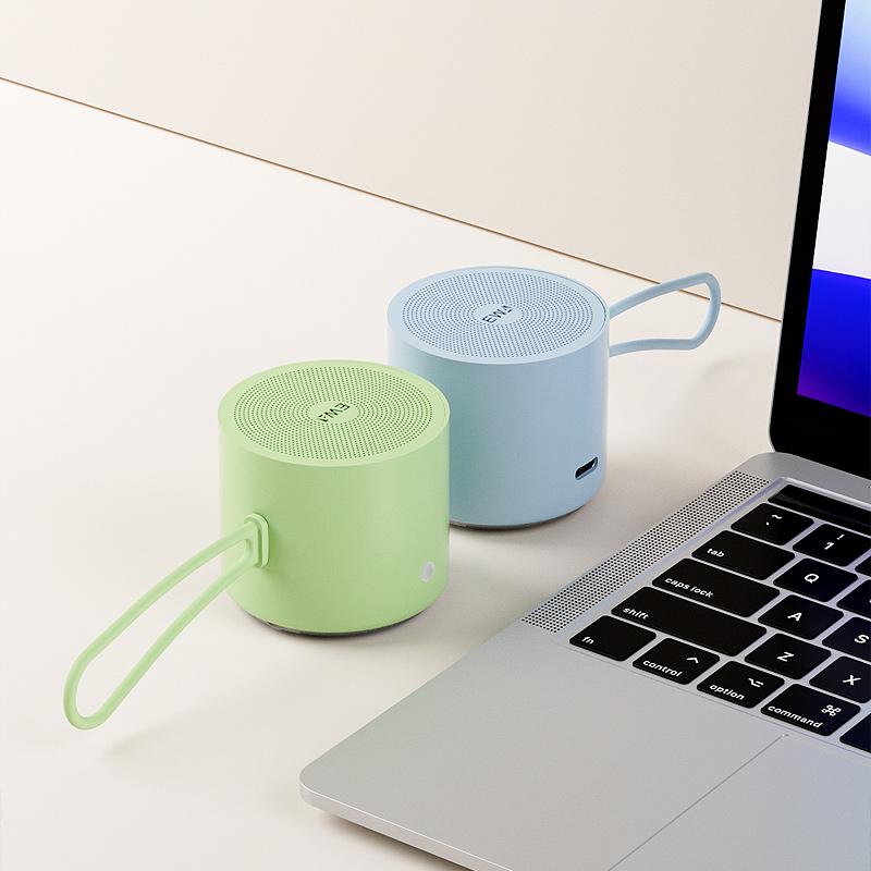 Мини Bluetooth-динамик EWA A127: Компактная беспроводная портативная колонка с высококачественным звуком и сабвуфером Super Bass
