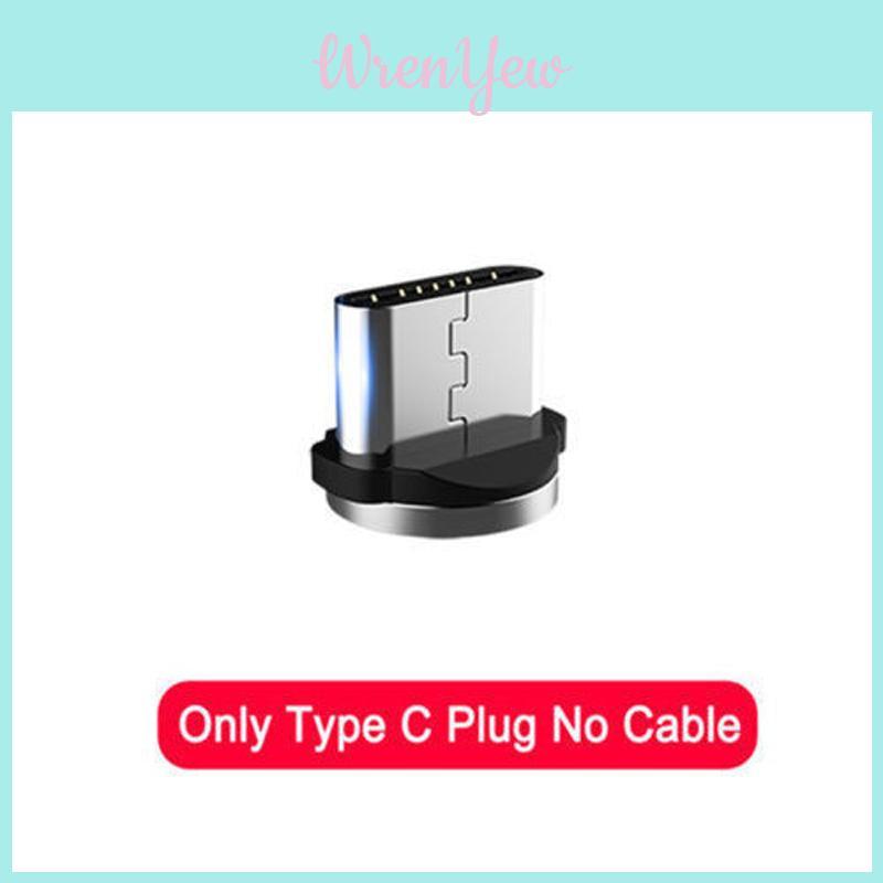 Magnetic Lightningusb Braided Charger Charging Cable For Iphone Samsung Typec