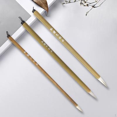 3 шт. Керамическая щетка, акварельная живопись, каллиграфия, портативные керамические кисти для глазури