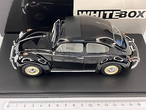 Металлическая модель автомобиля WHITEBOX в масштабе 1/24: Volkswagen Beetle 1200 1960 (черный) [Параллельный импорт]
