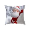 С Рождеством милый снеговик с принтом наволочка для дома, гостиной, украшения дивана, полиэстеровая подушка, наволочка