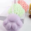 Soft Sponge Cartoon Cat Claw Comfortable Bath Ball Baby Body Cleaning Children Shower Toys Bathroom Products Bath Brushes