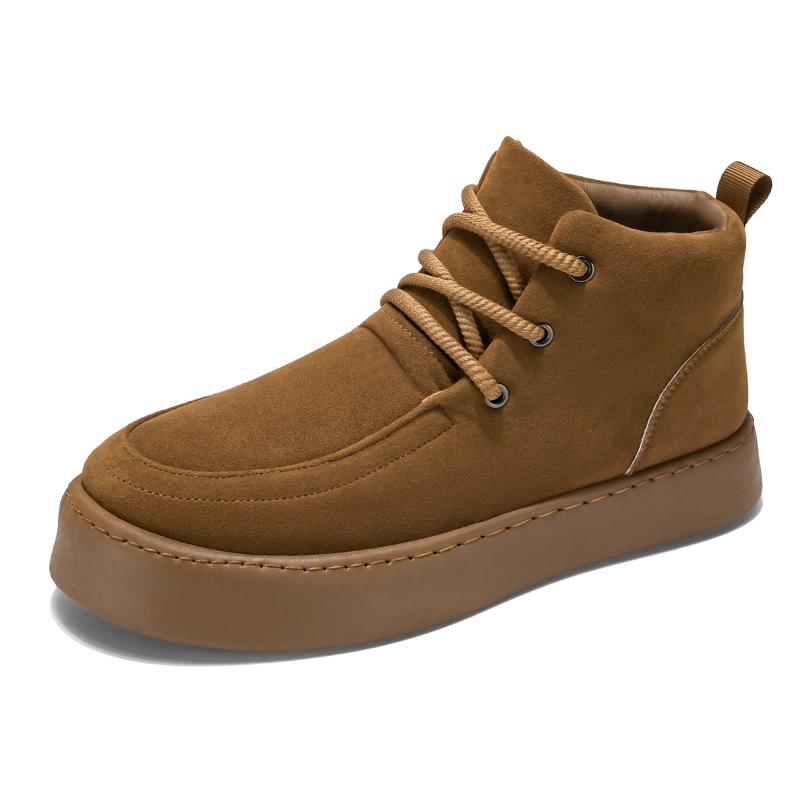 Зимняя замшевая мужская обувь на шнуровке, повседневная обувь, мужские кроссовки, дышащая обувь, удобная мужская спортивная обувь для тенниса