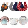 Old-Fashioned Rubber Hot Water Bottle for Stomach Warming