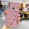 Роскошный чехол-цепочка с браслетом Love Heart для Huawei honor 10 lite 10i 9x pro 8x, покрытие на honor10 honor10i 10lite