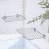 Stainless Steel Parrot Steel Mesh Platform Wear Resistant Parrot Resting Springboard  for Bird Cage