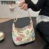 Casual and Simple Crossbody Bag New Printed Fabric Women's Bag Personalized Stylish Shoulder Bag