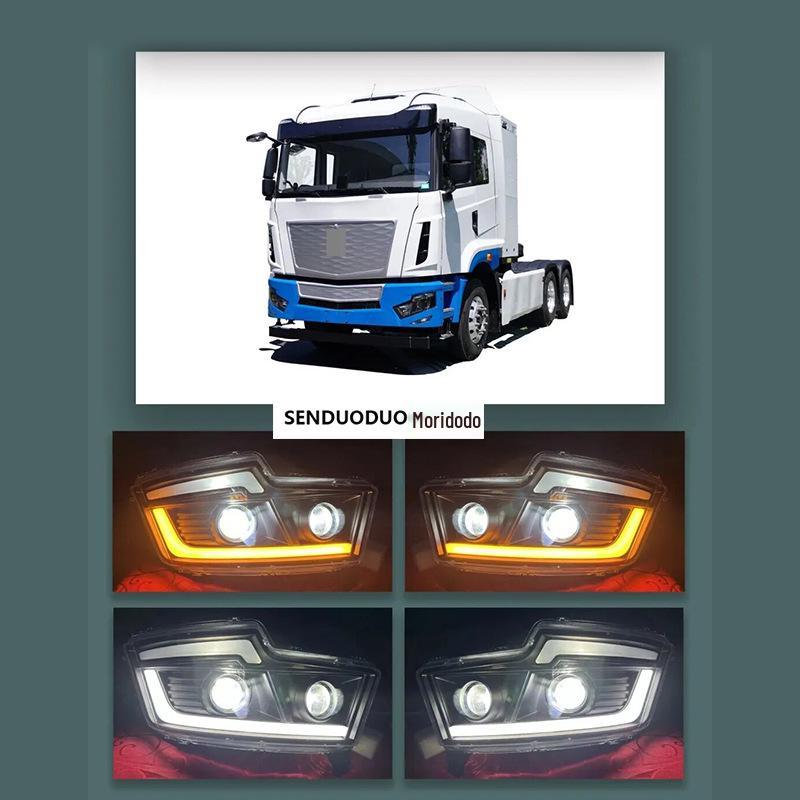 Светодиодные фары Geely New Energy Jinzheng: Высокая яркость, Двойные линзы, Последовательные указатели поворота, Водонепроницаемый.