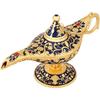 Vintage Magical Legend Aladdin's Genie Lamp for Home/Wedding, Collectible Fancy Rare Classic Arabian Costume Props Lamp Pot