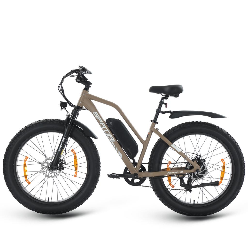 SPATIAL Parrot Женский внедорожный электровелосипед 250 Вт мотор 48 В 13 Ач батарея для катания на открытом воздухе электровелосипед 26-дюймовые вседорожные шины электрический велосипед