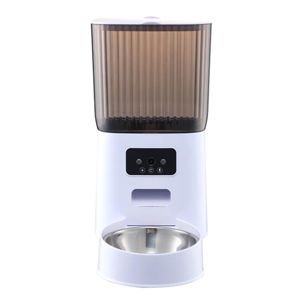 Автоматическая кормушка для кошек с дистанционным управлением по Wi-Fi, с таймером, диспенсер для кошачьего корма для кошек и собак