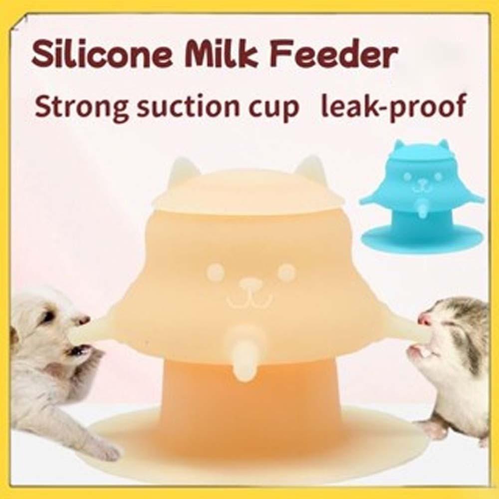 Nipple Suction Cup Base Puppy Milk Feeder Pet Food Storage Dog Cat Food Bowl  Home