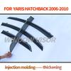 For TOYOTA YARIS xp90 2005-2010 Window visor,Side Window Deflector Weathershield Sun Rain Guard