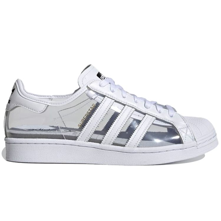 Adidas Прозрачные кроссовки унисекс Superstar белого цвета от поставщика Core-Black FZ0245
