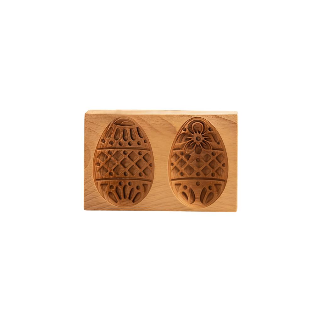 Beechwood Cookie Mold - Multi-Pattern Embossing Mold For Baking & Decorative Display
