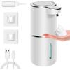 Automatic Soap Dispenser Touchless Foaming Soap Dispenser 380ml USB Rechargeable Electric 4 Level Adjustable Foam Soap Dispenser