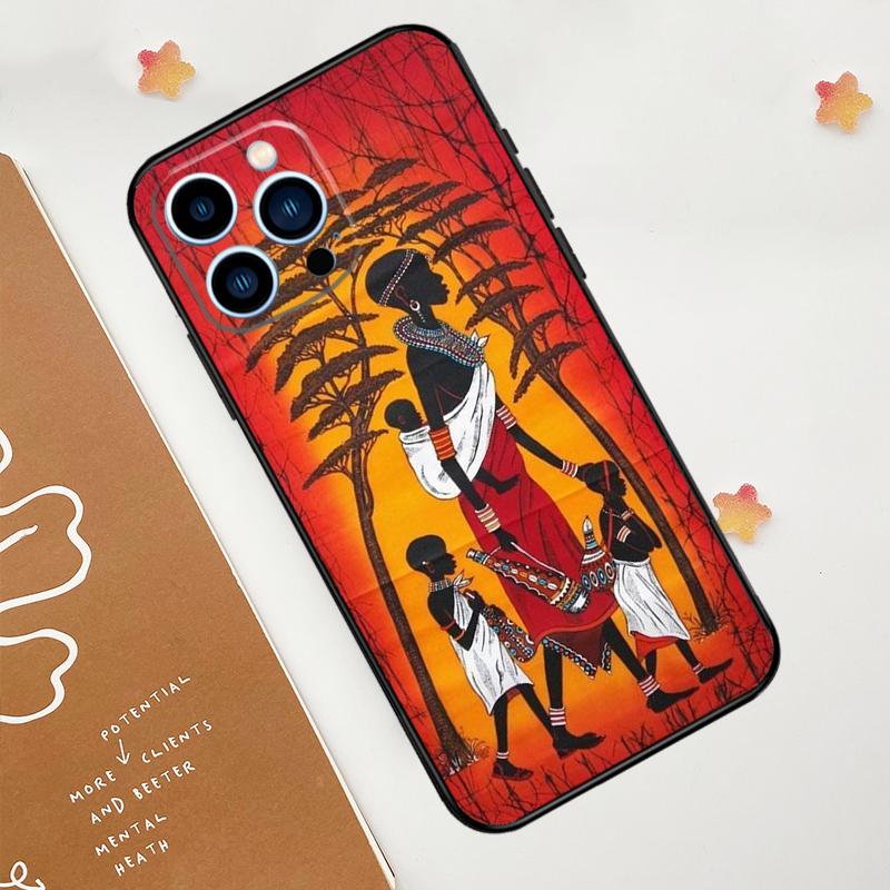 Чехол для женщины из Южной Африки для iPhone 11 12 13 14 15 16 Pro Max 15 16 Plus 13 12 Mini X XS XR
