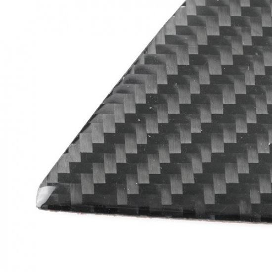 6pcs Carbon Fiber Inner Door Handle Pull Trim For BMW 5 Series i5 G60 2024-2025