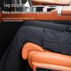 Four Seasons Universal Car Seat Cushion with Integrated Leg Rest for Pressure Relief