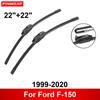 Автомобильный стеклоочиститель для Ford F-150 1999-2020 22" + 22" Передние задние щетки стеклоочистителя щетки режущие аксессуары 1999
