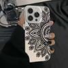 Премиальный узор подходит для чехла мобильного телефона Apple 15Pro, премиальный цветной серебристый 14/13/12/11 роскошный XR высокая ценность