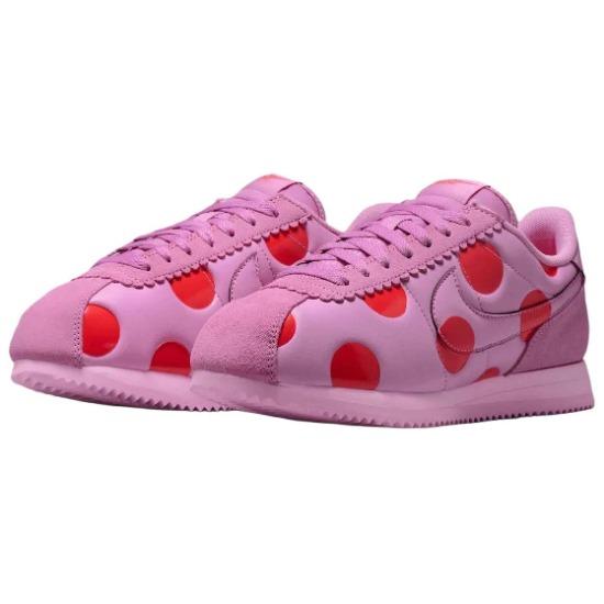 Nike Кроссовки женские Nike Cortez в горошек, цвет светло-пурпурный, розовый, ярко-малиновый, IR1332-500