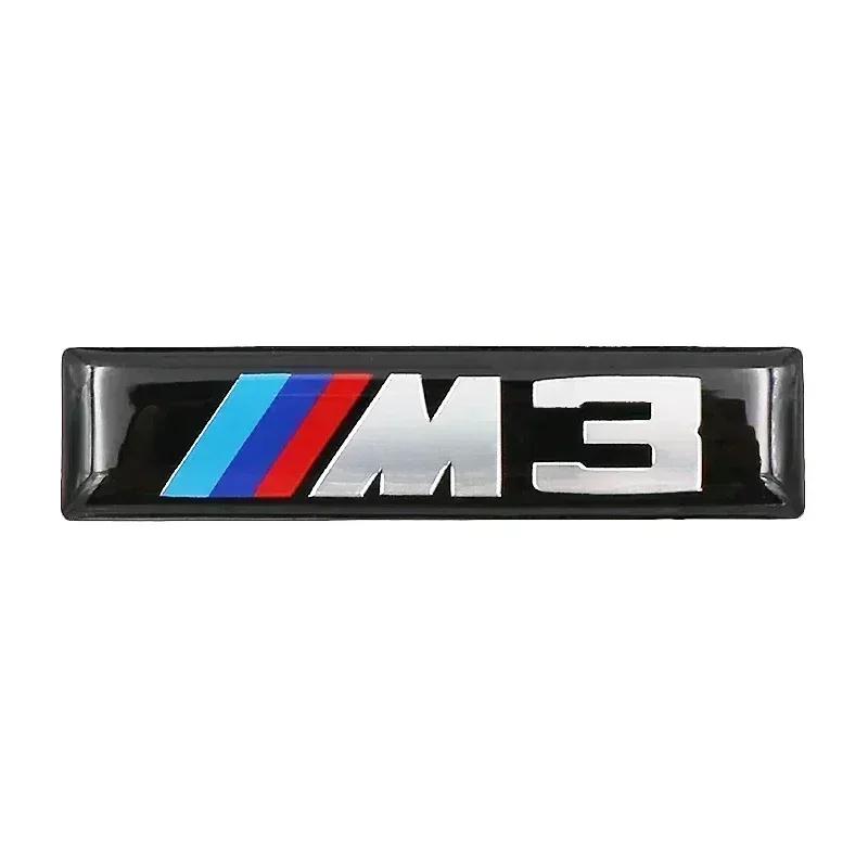1 шт. Автомобильная силиконовая наклейка 3D эмблема Декаль Для BMW M E46 E39 E38 90 E60 36 F30 F30 E34 F10 E91 53 E70 X5 X3 X6 Автоаксессуары