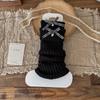Maillard Socks Women'S Autumn And Winter Knitted Leg Cover Bow Cute Jk Calf Socks Stacking Socks With Birkenstocks Tide