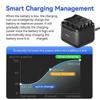 Battery Charger ChargingStand Storage Compartment Accessory for Insta36 AcePro2