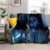 WOW, World of Warcraft  Demon Hunter, Lich King Game Flannel Blanket for Beds Bedroom Sofa Picnic,Throw Blanket Outdoor Leisure