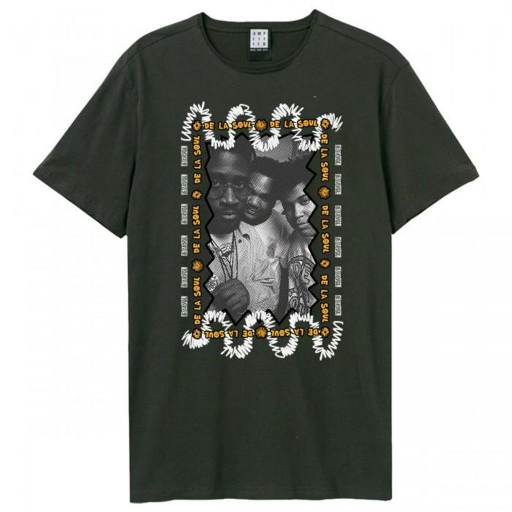 Amplified Unisex Adult Core Photo De La Soul T-Shirt