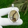 Mothers Day Deal Oval Septerian Stone Unique New Pendant Jewelry Sterling Silver