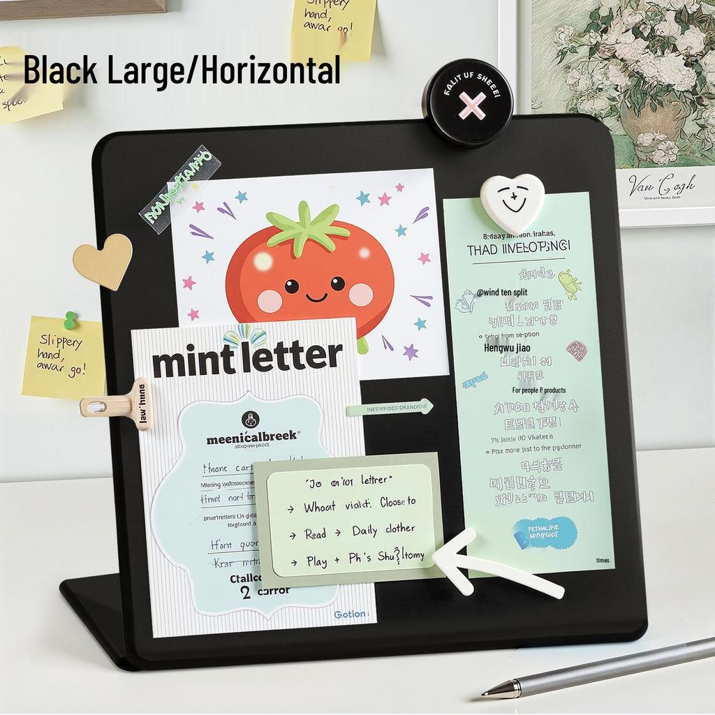 Вертикальная стираемая магнитная доска: Креативная доска для меню и заметок своими руками для настольных поверхностей