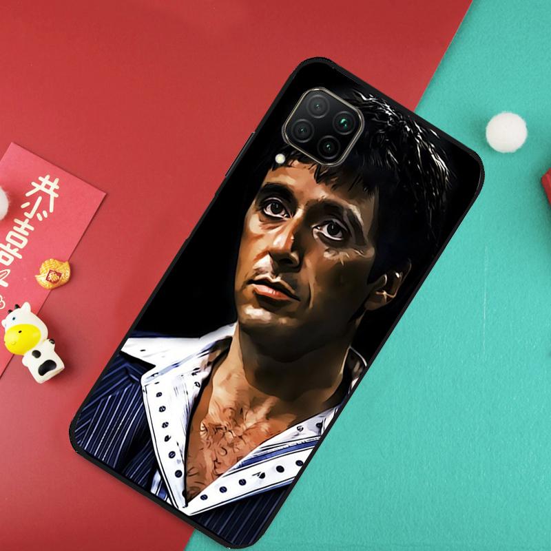 Чехол Al Pacino Scarface для Huawei Nova 12S 9 10 SE 7i 8i 11i 12i Y60 Y61 Y70 Y72 Y73 Y90 Y91 P20 P30 P40 Lite
