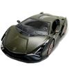 1:40 Lamborghini Sian Зеленый KINSMART Инерционная Литая Модель Машинки