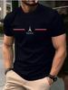 Men's 100% Pure Cotton Summer Loose Overd Casualetter Printed Sports Round Neck Short Sleeved T-shirt top#Color