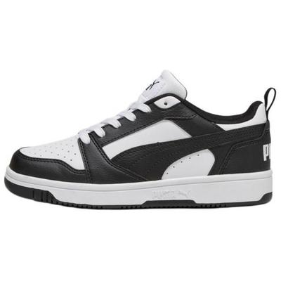 Rebound V6 Ретро Повседневные Кроссовки Низкие Женские Кроссовки Белые Черные 393833-01