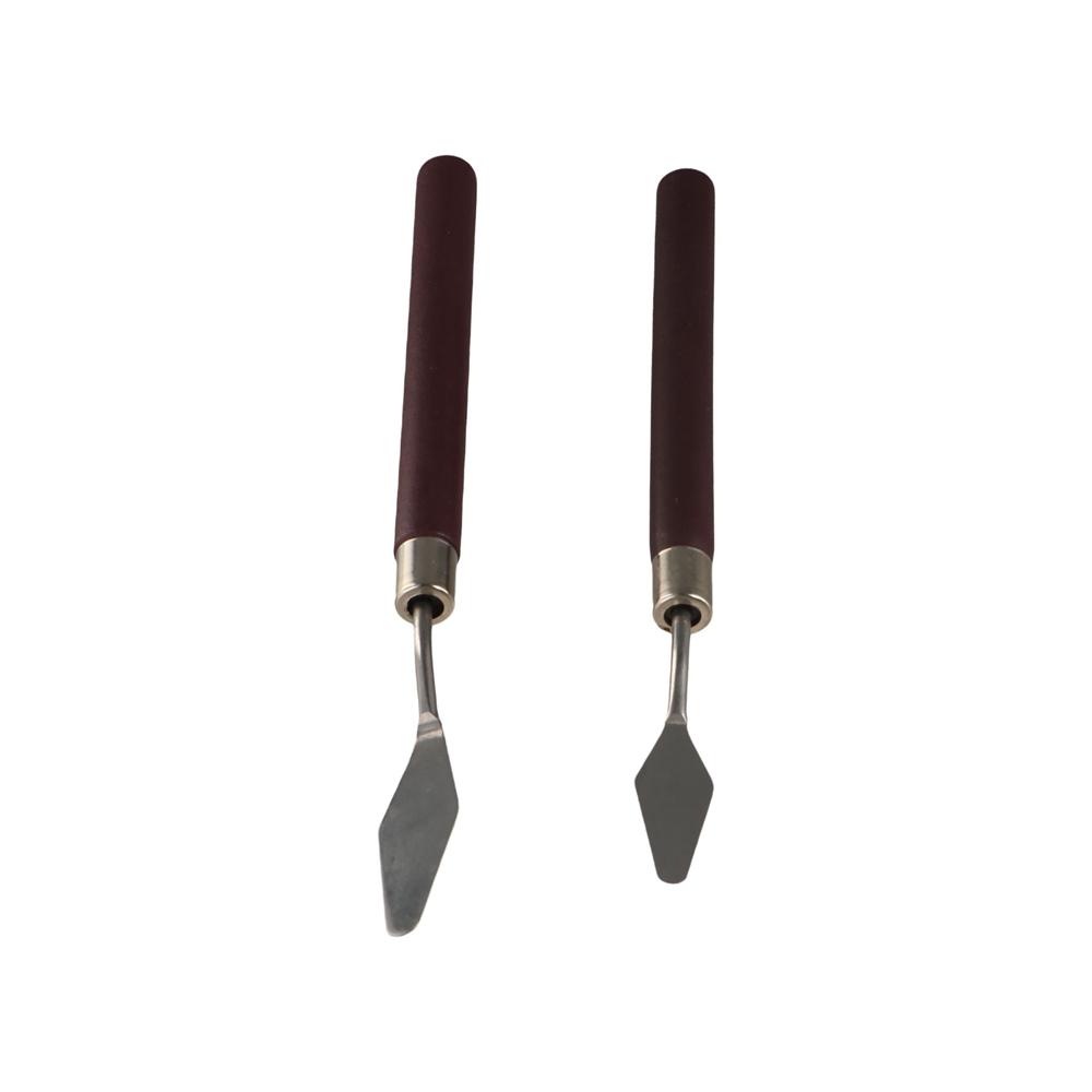 Acrylic Color Mixing Scraper Stainless Steel Palette Spatula Art Painting Scraper  Artist