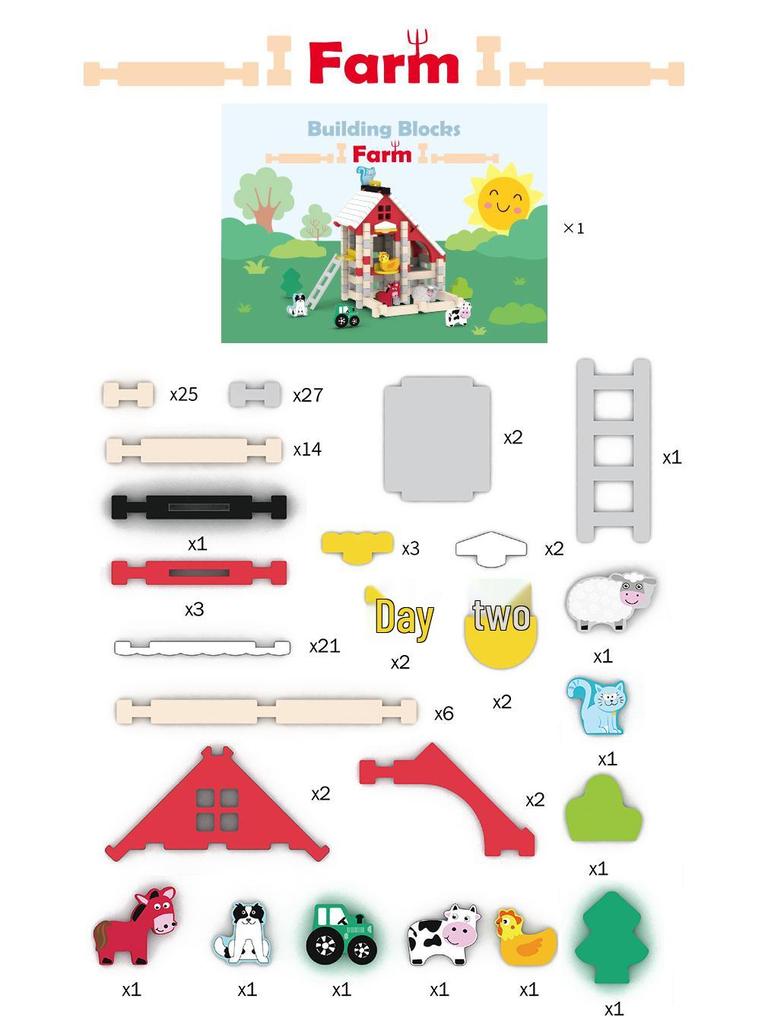 Luban Wooden Mortise and Tenon Building Blocks for Children's Early Learning and Development