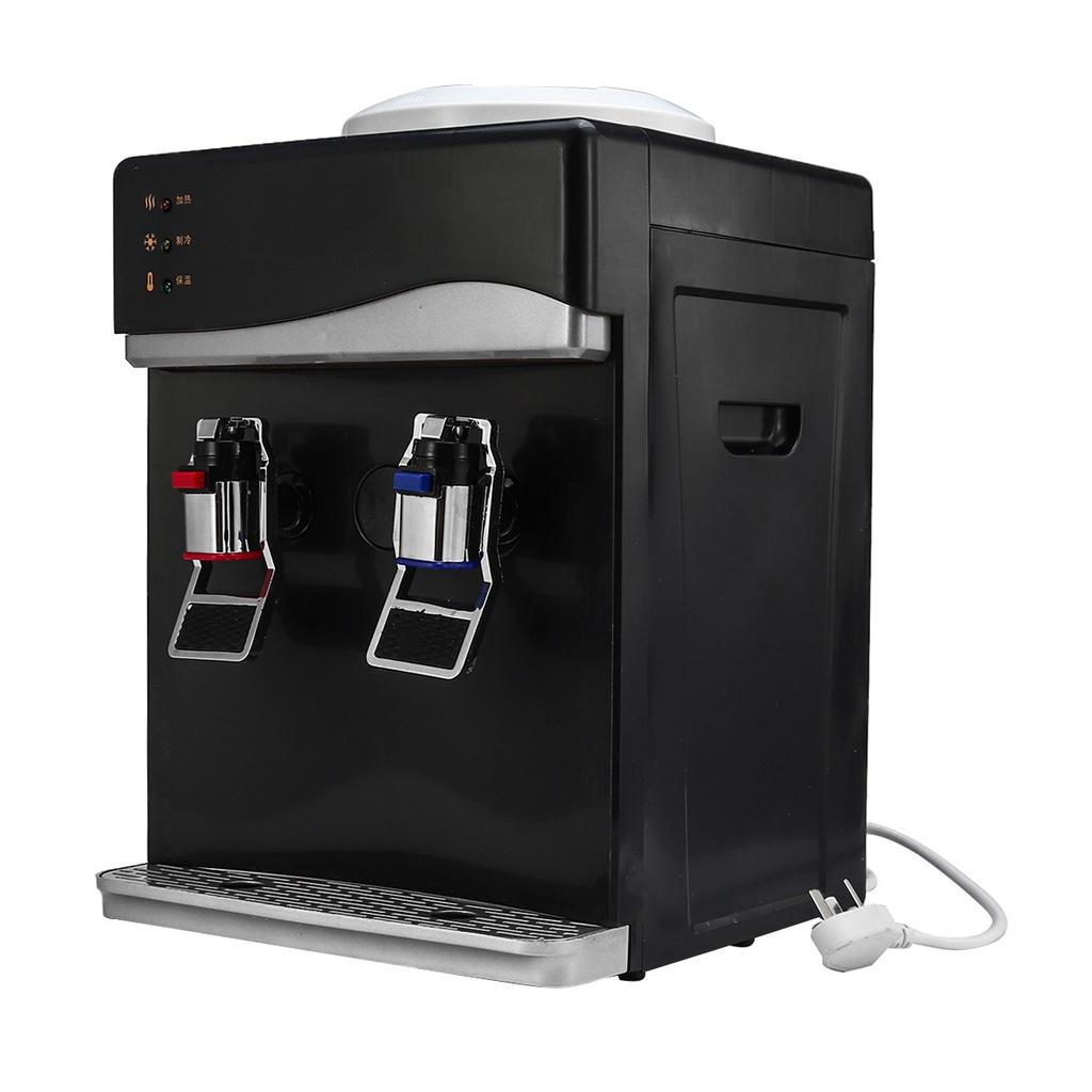 220 В 550 Вт Электрический диспенсер для воды Настольный охладитель холодной и горячей воды со льдом Нагреватель Питьевой фонтанчик для домашнего офиса Кофе Чайный бар
