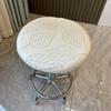 Breathable Comfortable Round Swivel Chair Cover Bar Stool Slipcover Protective Seat Case