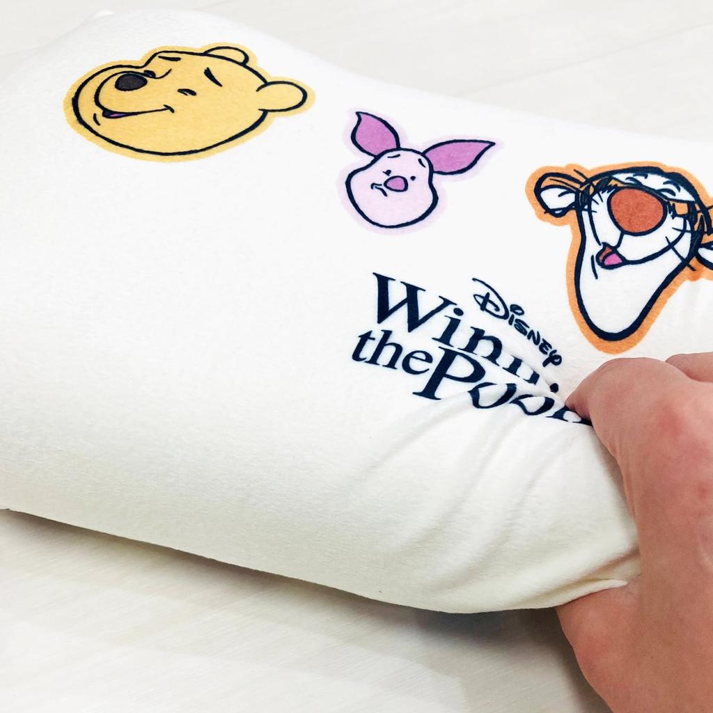 MORIPiLO Memory Foam Lumbar Disney Winnie the Pooh Soft and Soft to the Soft Plush Nap 20x40x8cm Disney Morishita 428272 Pillow, (Relaxing Pillow),