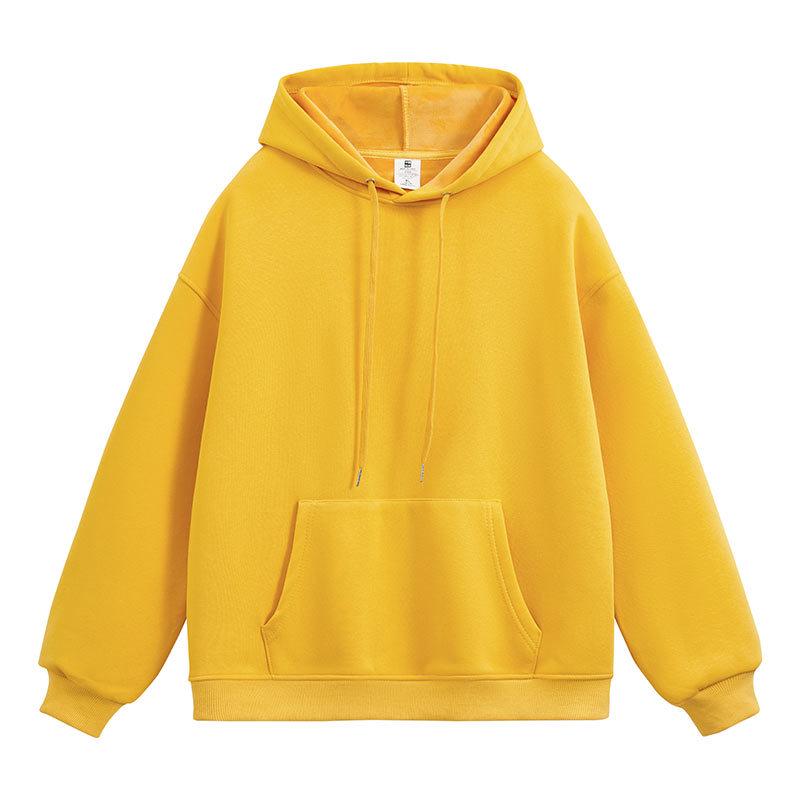 Customized 450G Silver Fox Fleece Hoodie - Student Class Uniform Sweatshirt with Custom Text, Image, or Logo for Team Events and Meetings